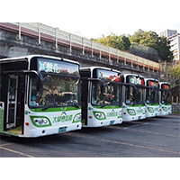 北市再添56台示範型電動公車