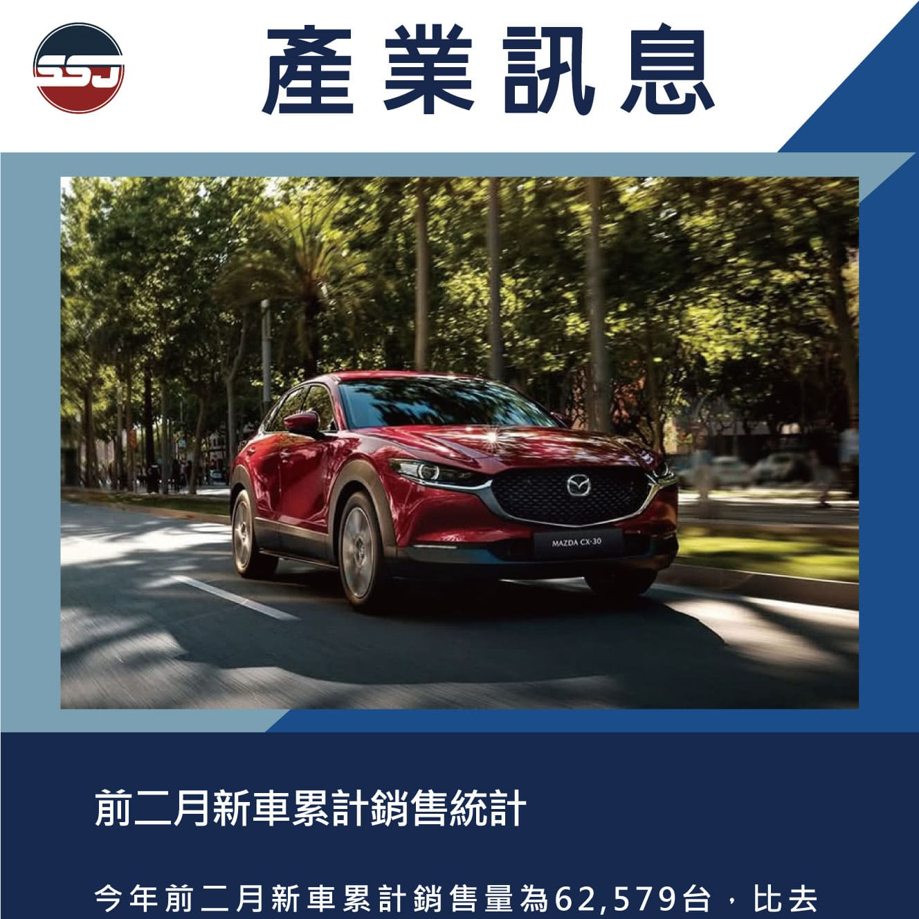 前二月新車累計銷售統計