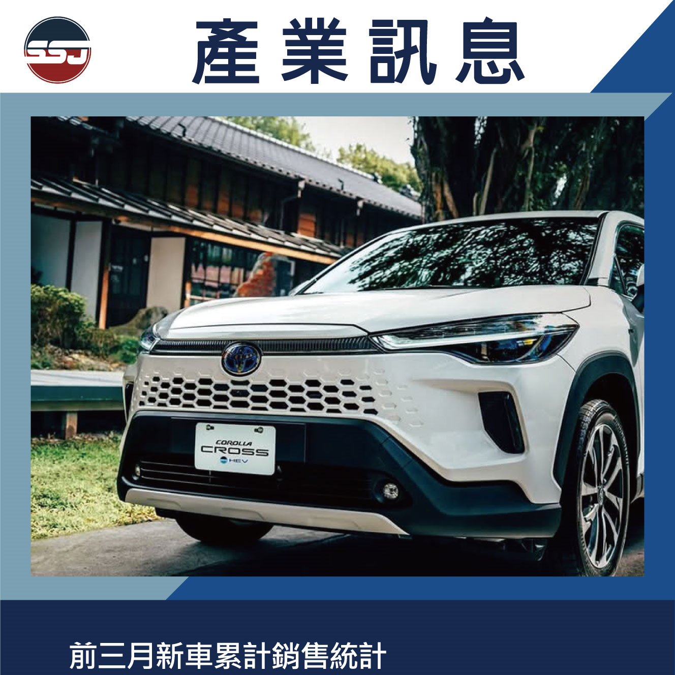 前三月新車累計銷售統計